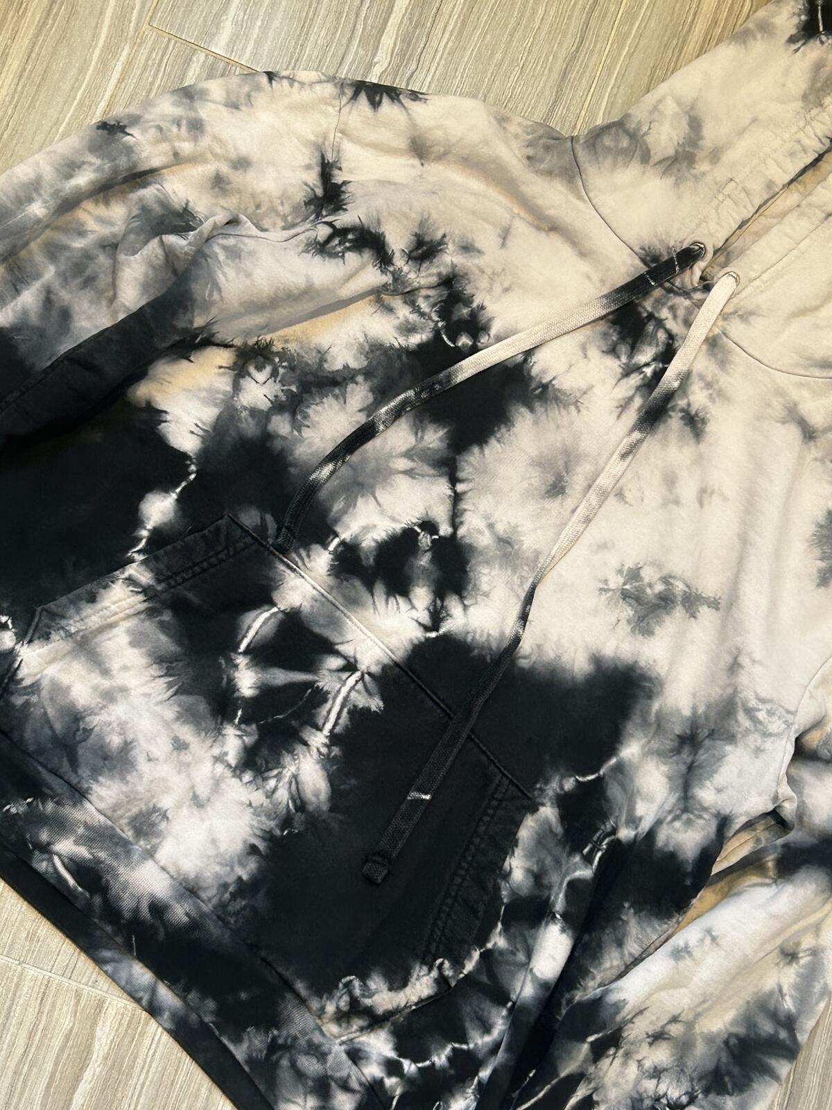 Rare Chrome Hearts "Factory Blank" Tie-Dye Hoodie  Small