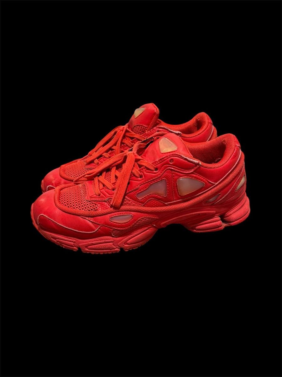 Raf Simons x Adidas Ozweego 2 Red Sneakers Men's Size 8