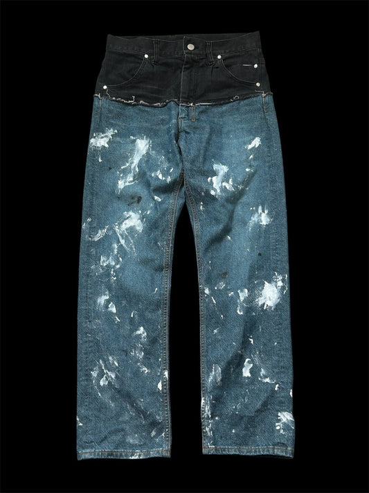 Rare Shinya Kozuka Japan Brand Double Stitch Denim - 29"