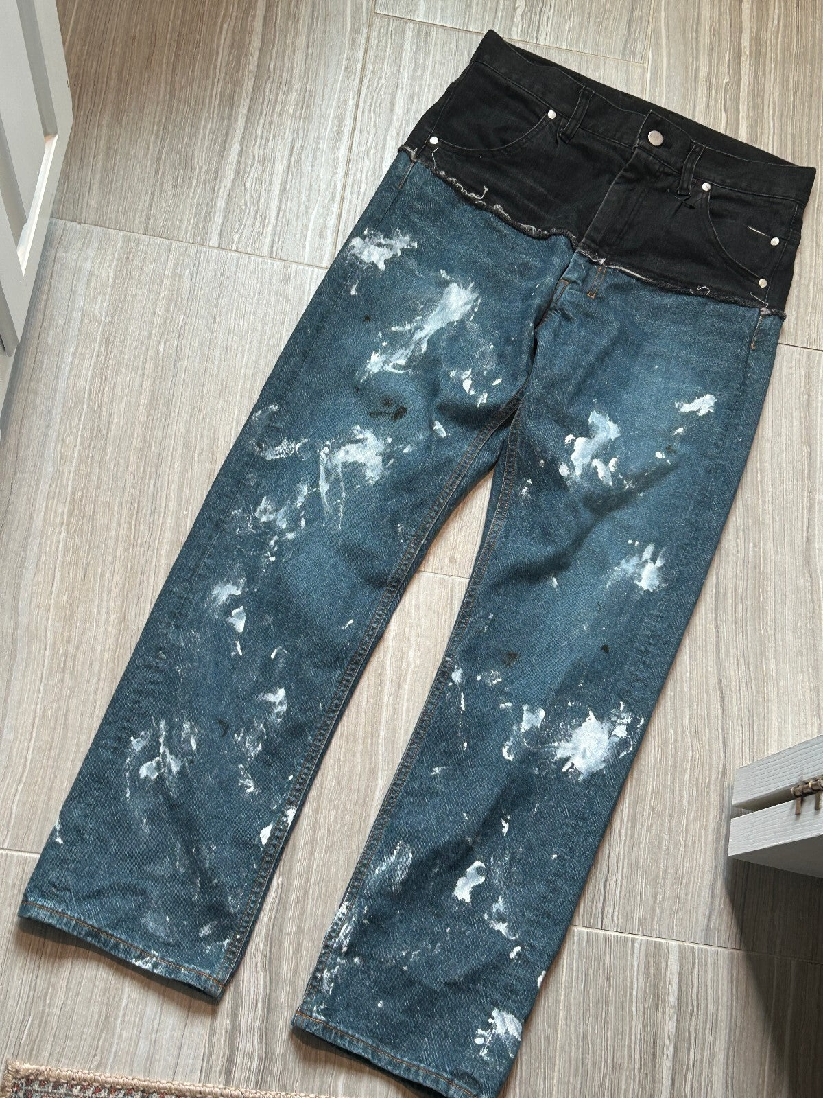 Rare Shinya Kozuka Japan Brand Double Stitch Denim - 29"