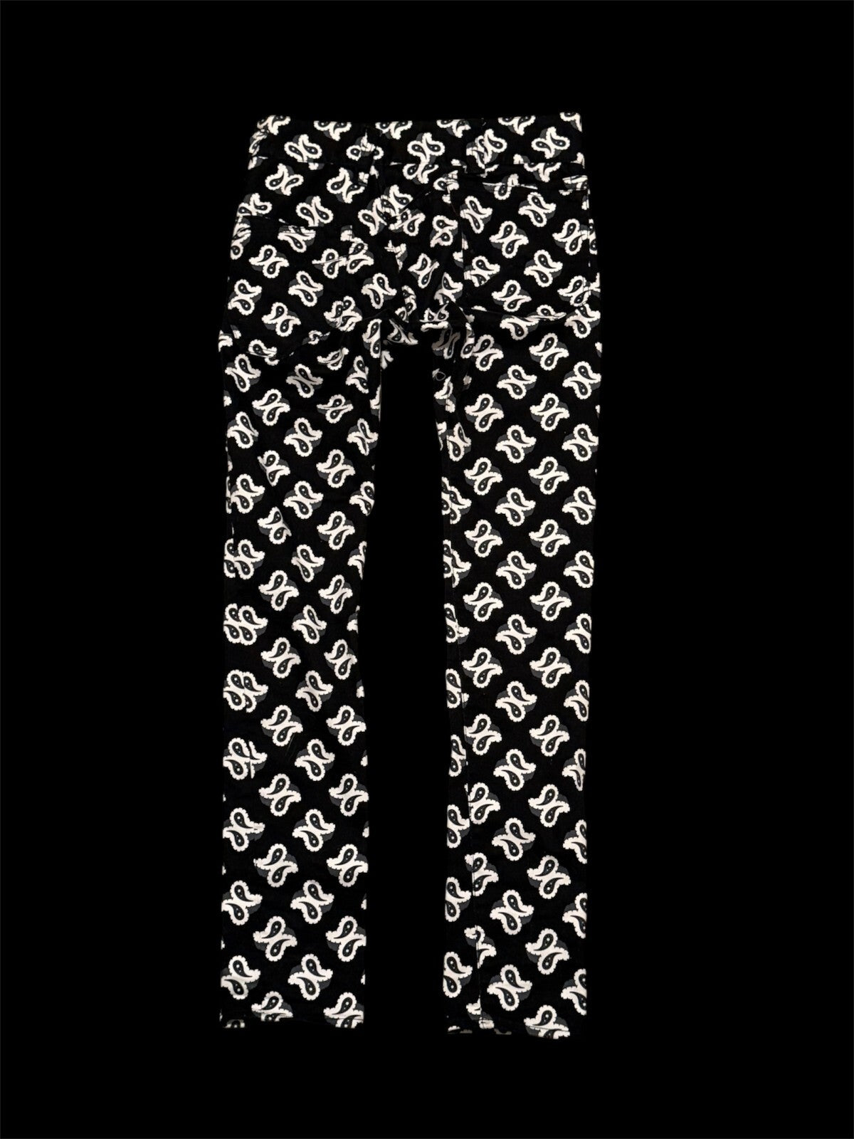 COMMES DES GARÇON PAISLEY STRAIGHT LEG DENIM - M