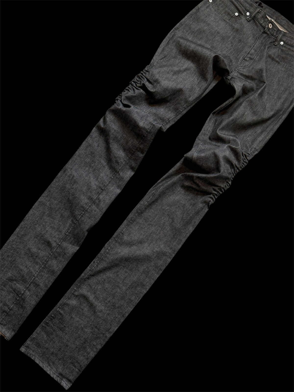 Rare VLONE 2018 Sample Stacked Raw Denim Jeans | Large |