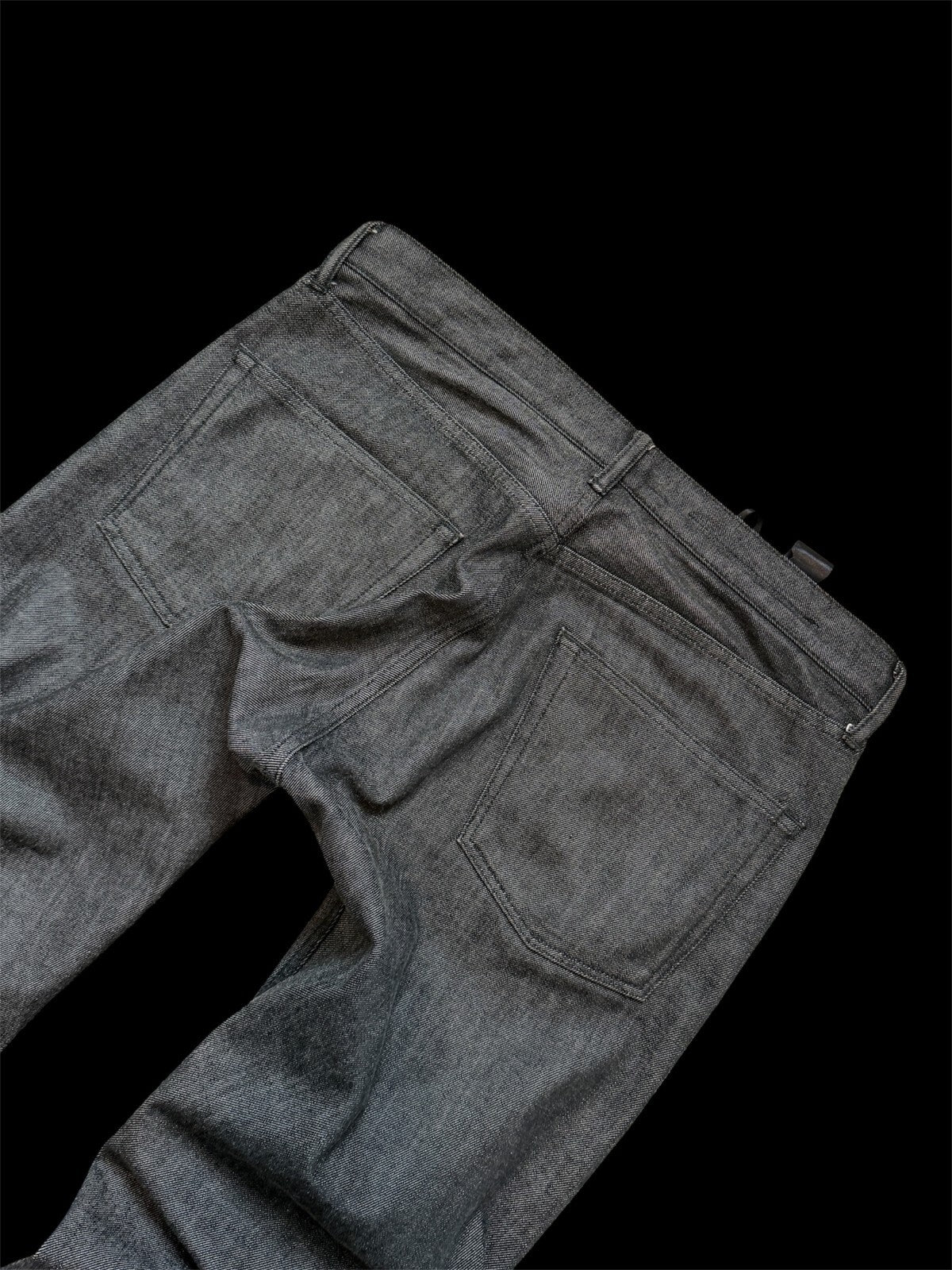 Rare VLONE 2018 Sample Stacked Raw Denim Jeans | Large |