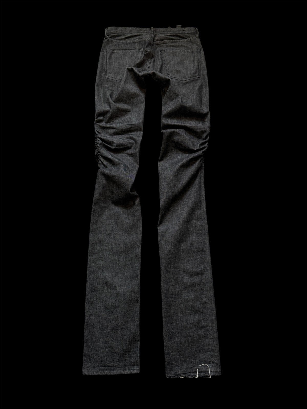Rare VLONE 2018 Sample Stacked Raw Denim Jeans | Large |
