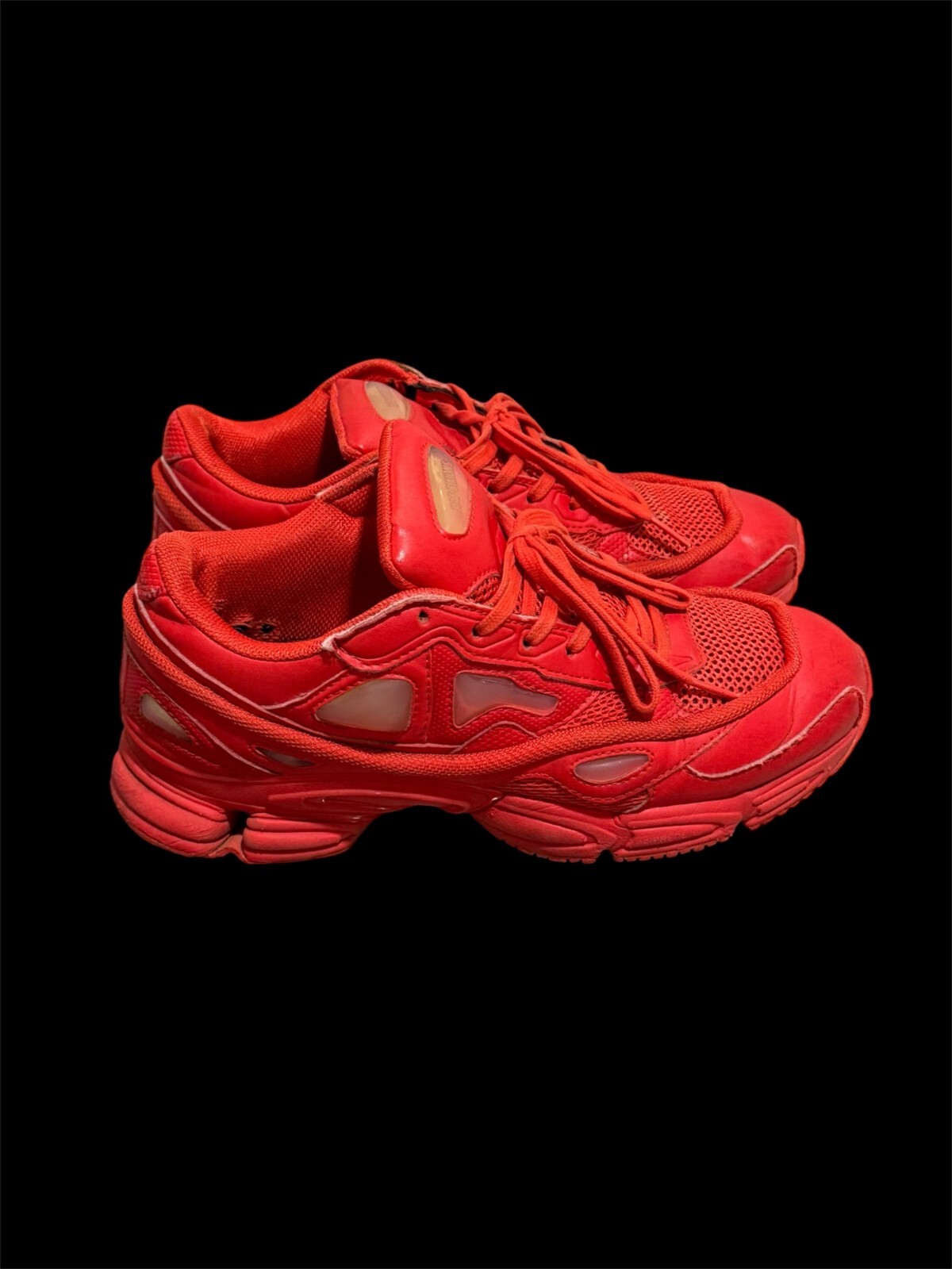 Raf Simons x Adidas Ozweego 2 Red Sneakers Men's Size 8