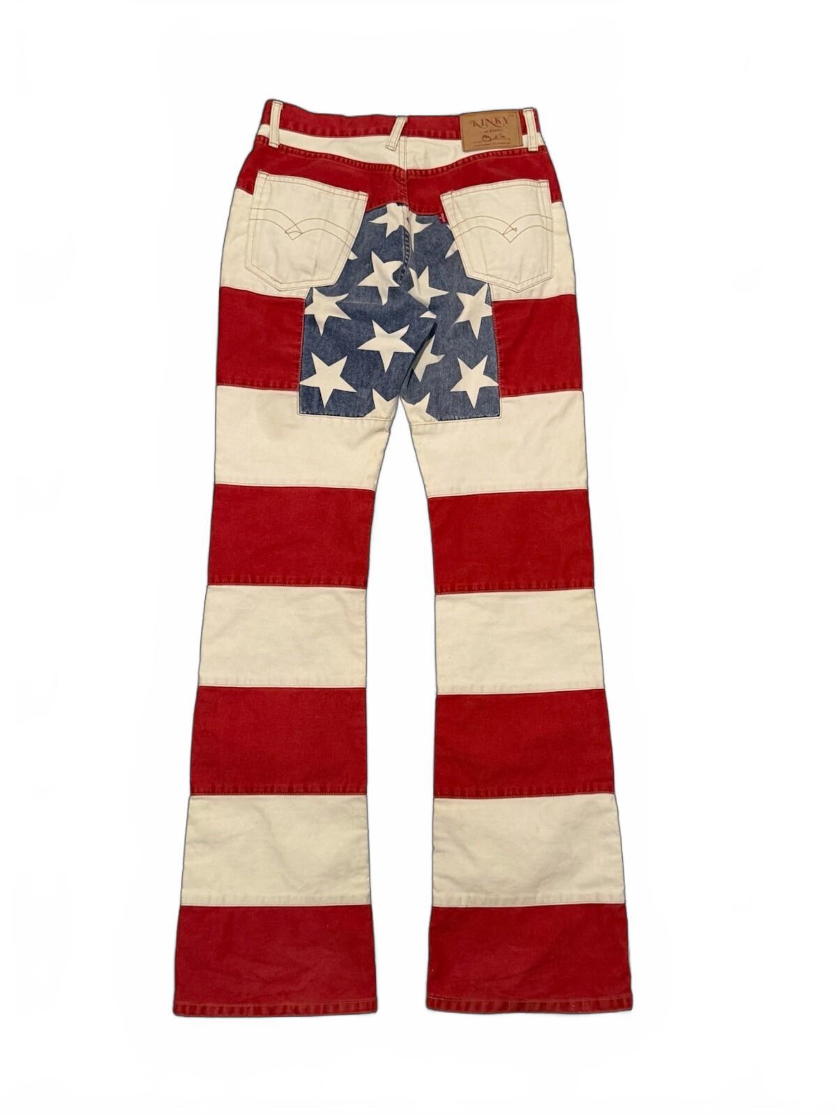 Vintage Hysteric Glamour USA Flag "Kinky Denim" | Size 29" |