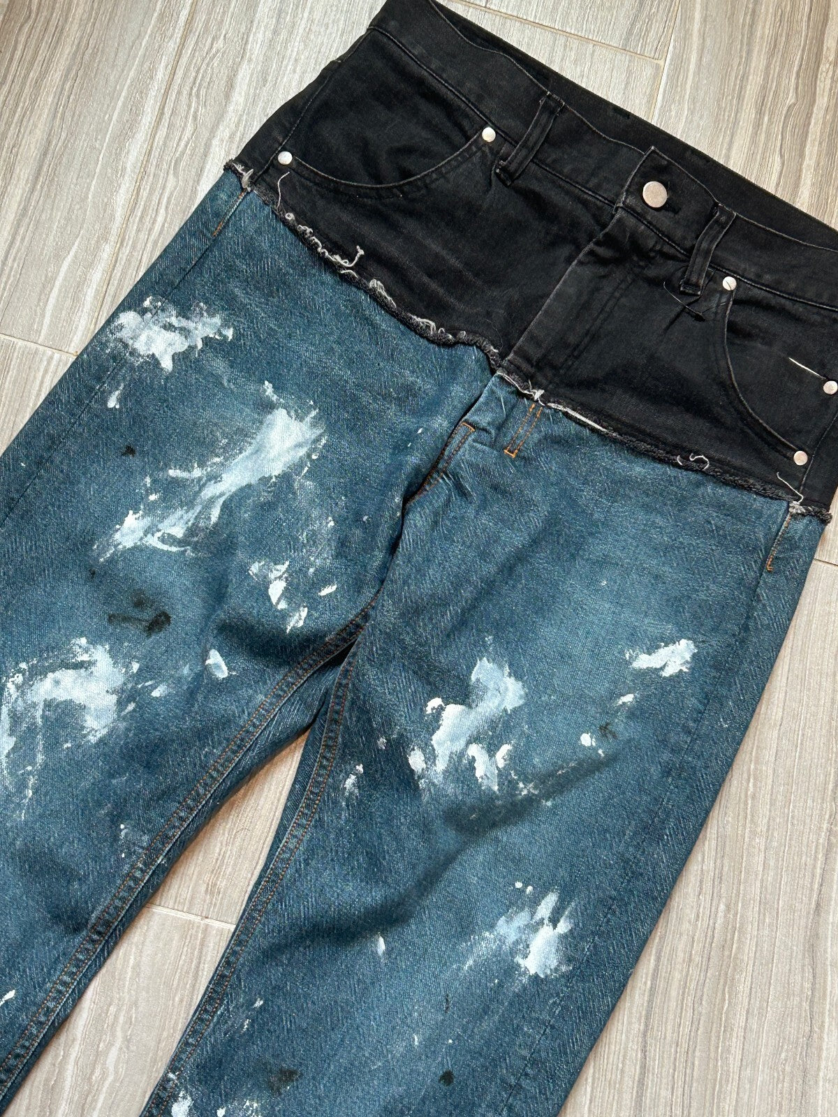 Rare Shinya Kozuka Japan Brand Double Stitch Denim - 29"