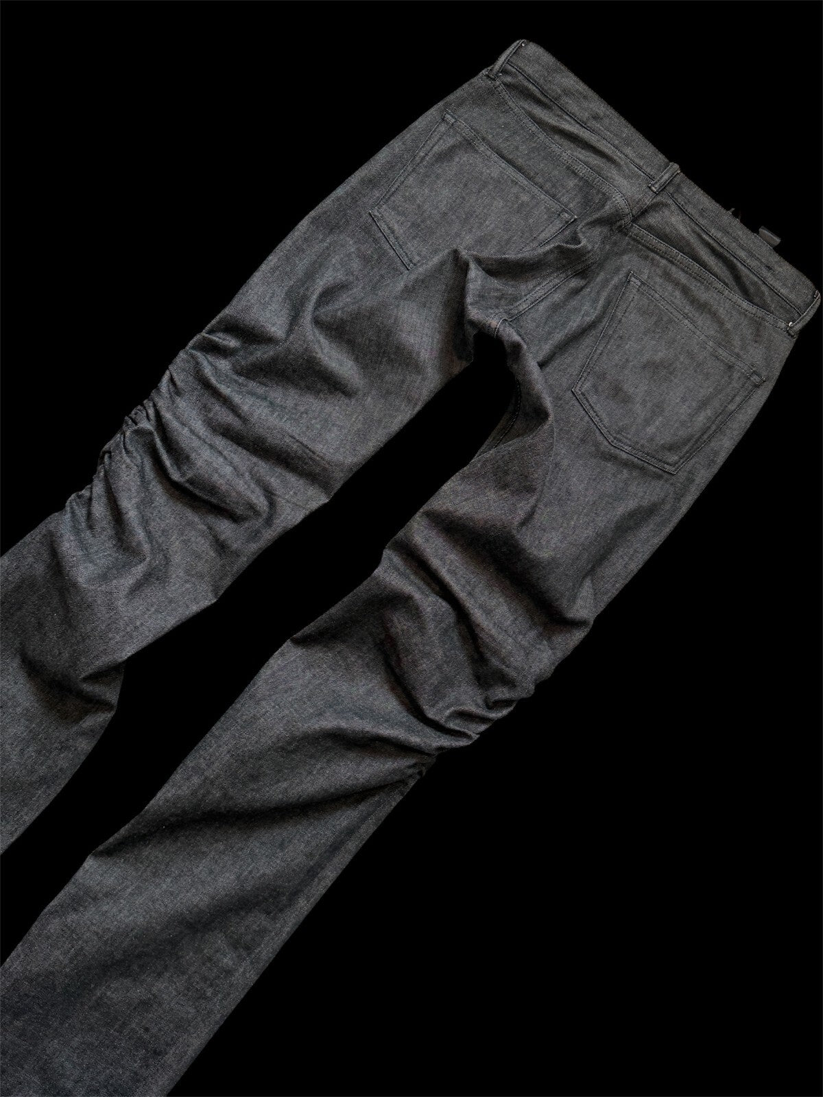 Rare VLONE 2018 Sample Stacked Raw Denim Jeans | Large |
