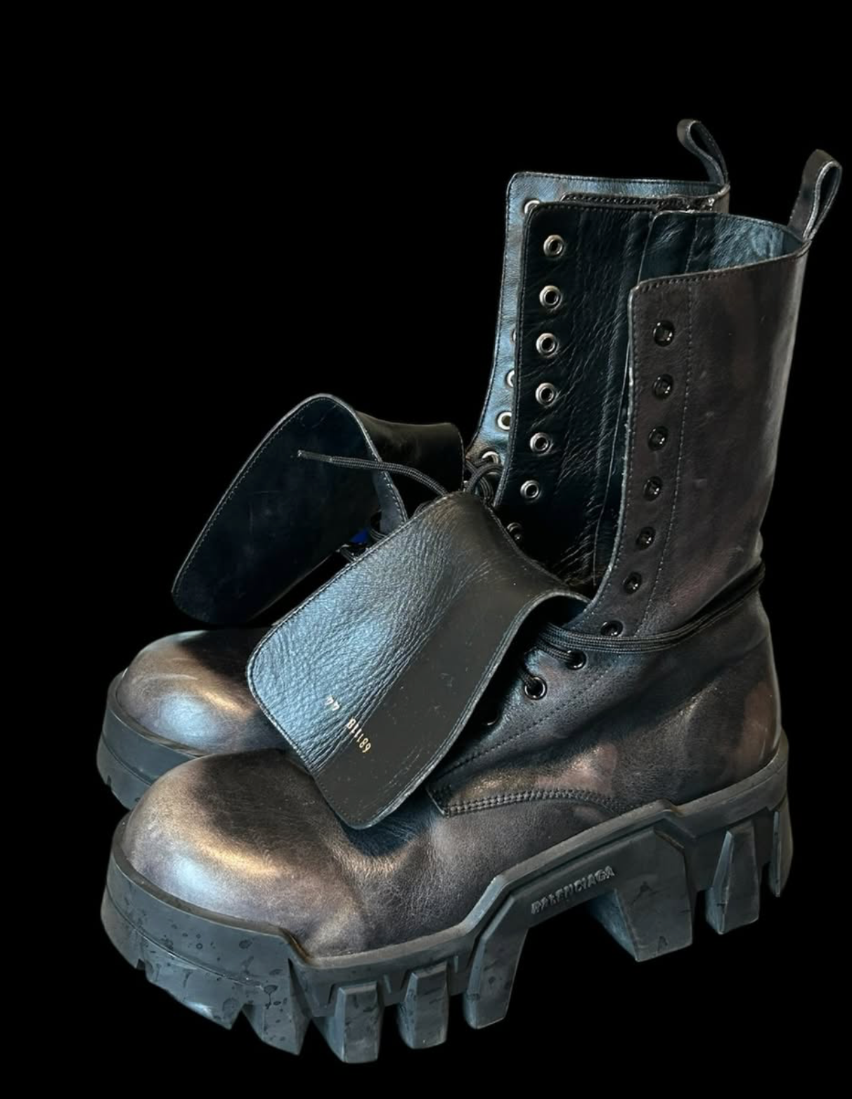 Balenciaga Runway Bulldozer Boots 